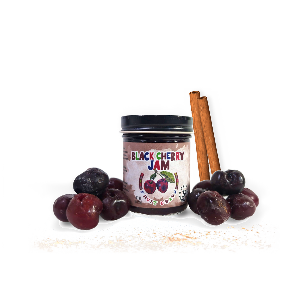 Black Cherry Jam 8oz.