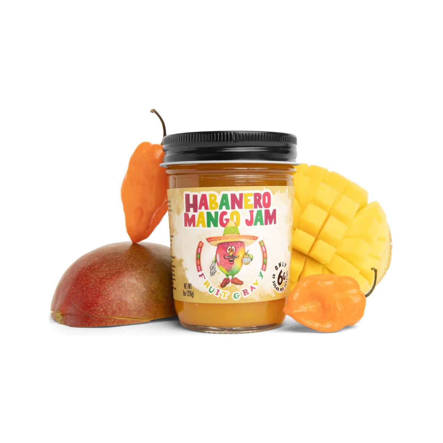 Mermelada de Mango Habanero 8oz.